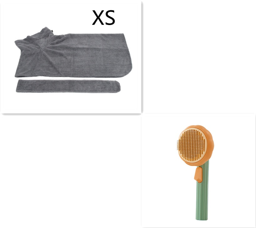 Pet Cat Self-Cleaning Hair Remover Comb