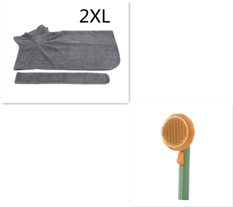 Pet Cat Self-Cleaning Hair Remover Comb