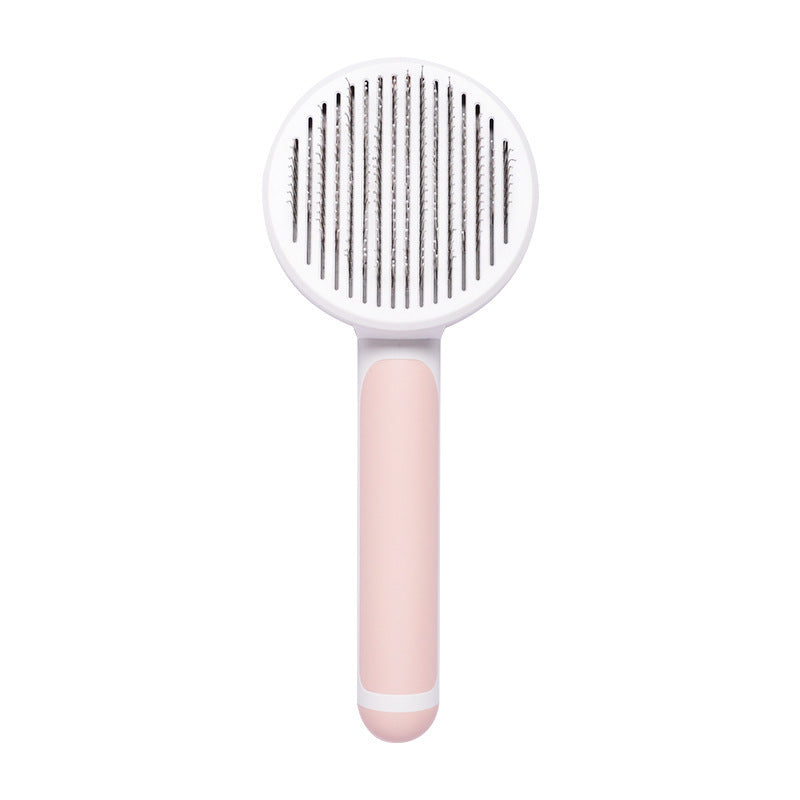Pet Cat Self-Cleaning Hair Remover Comb
