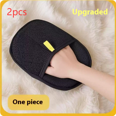 Grooming Mitt for Dogs, Cats & Rabbits – Pet Hair Remover Glove"