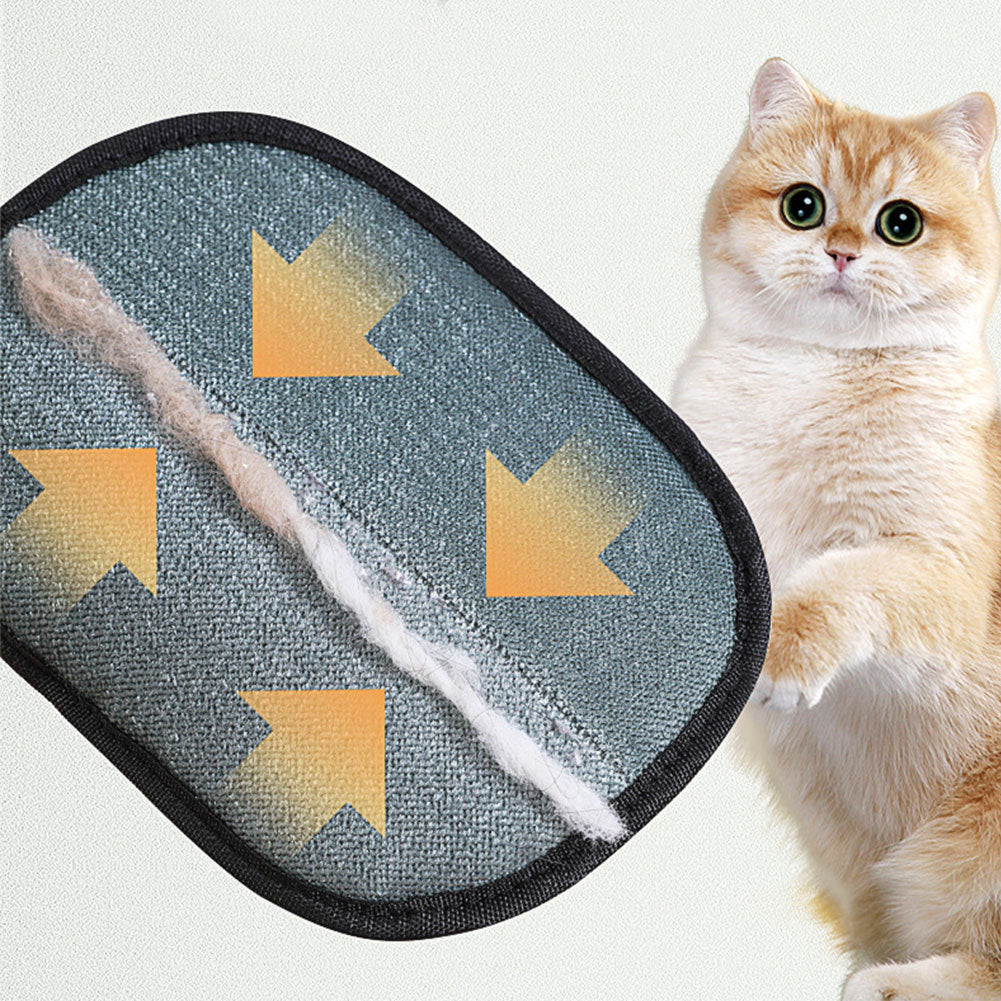 Grooming Mitt for Dogs, Cats & Rabbits – Pet Hair Remover Glove"