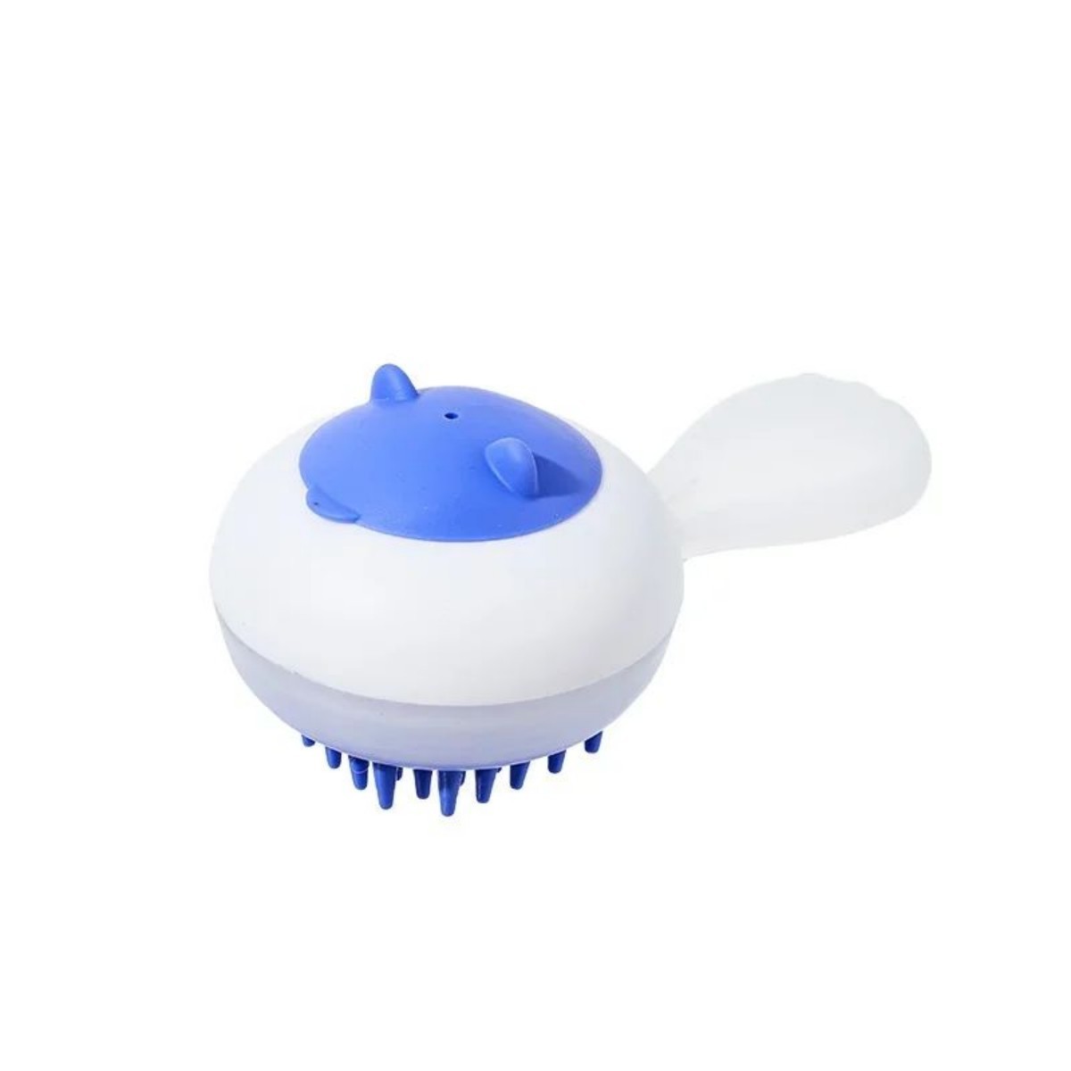 New Automatic Cleaning Pet Bath Brush Soft Gel Cat Massage Hair Removal Brush Dry Wet Dual Purpose Dog Bathing Brush