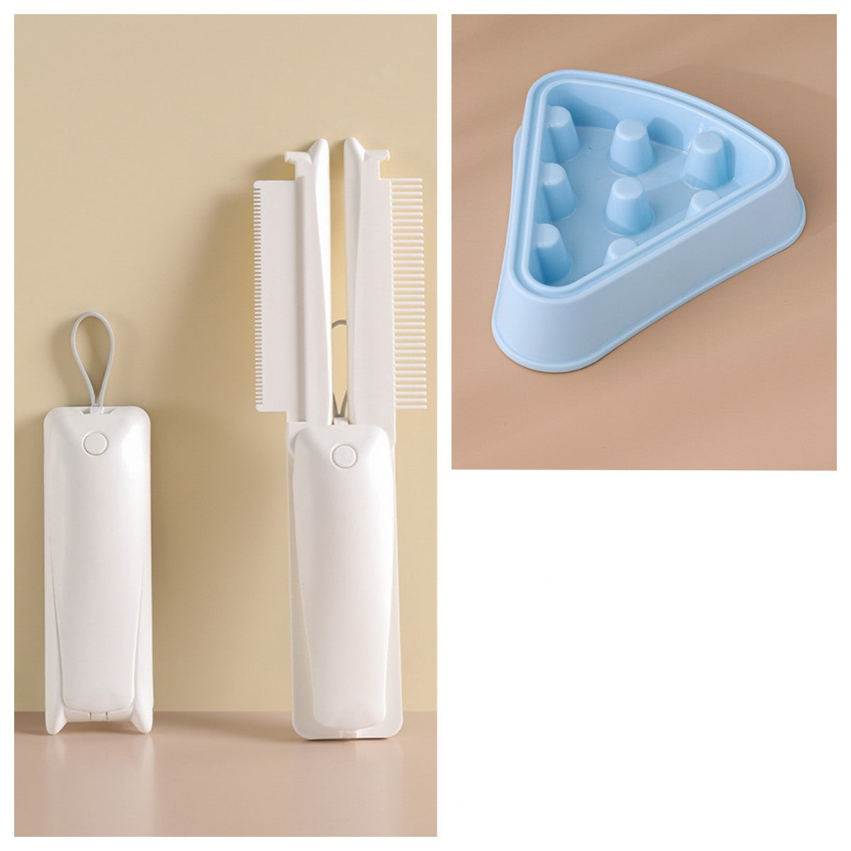 Pet Hair Remover & Massage Brush