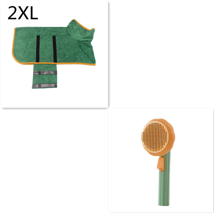 Pet Cat Self-Cleaning Hair Remover Comb