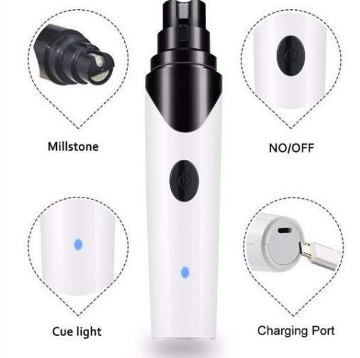 Electric Pet Nail Clipper – Safe Trimmer for Dogs & Cats