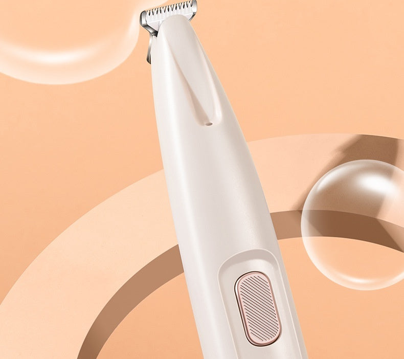 Waterproof Pet Paw Trimmer – LED Light & Display Grooming Clippers