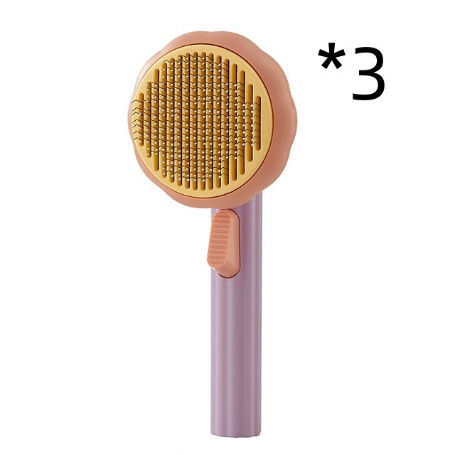 Pet Cat Self-Cleaning Hair Remover Comb