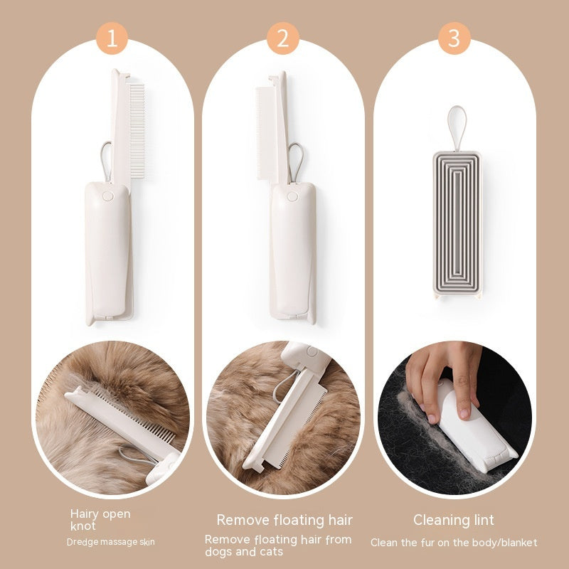 Pet Hair Remover & Massage Brush