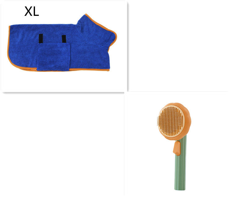 Pet Cat Self-Cleaning Hair Remover Comb