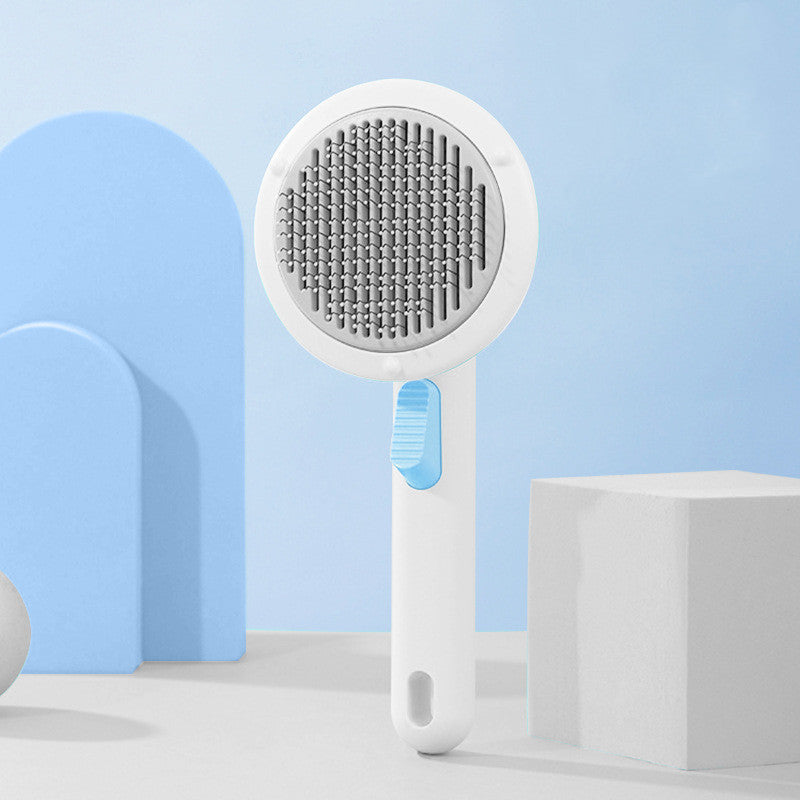 Pet Cat Self-Cleaning Hair Remover Comb