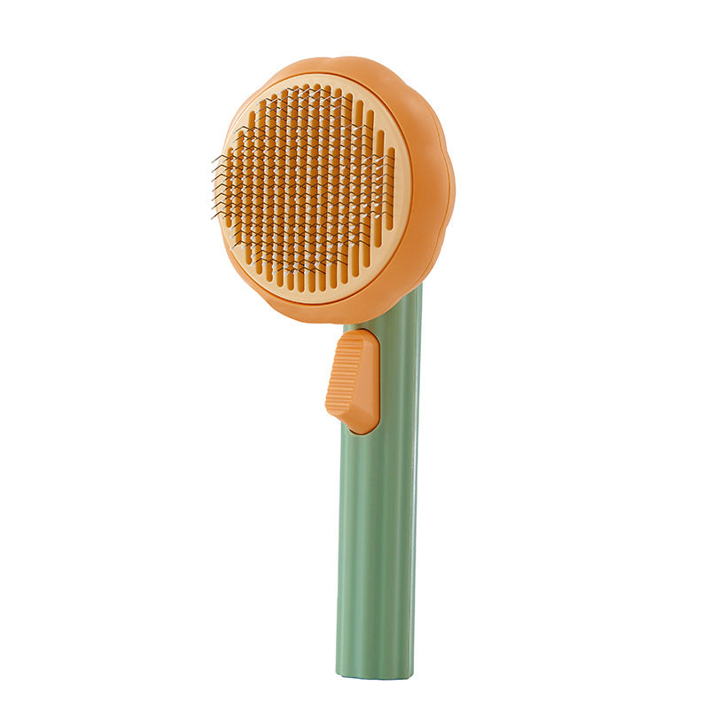 Pet Cat Self-Cleaning Hair Remover Comb