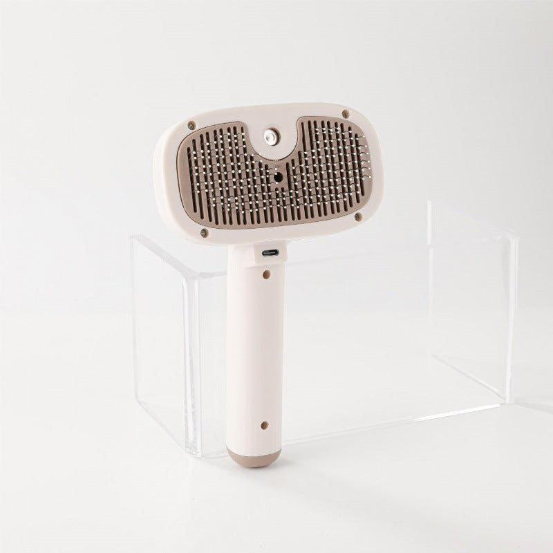Pet Spray Comb One-click Spray Anti-flying Hair Float Hair Cleaning Cleaning Brush