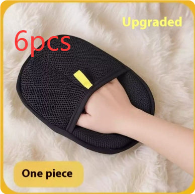 Grooming Mitt for Dogs, Cats & Rabbits – Pet Hair Remover Glove"