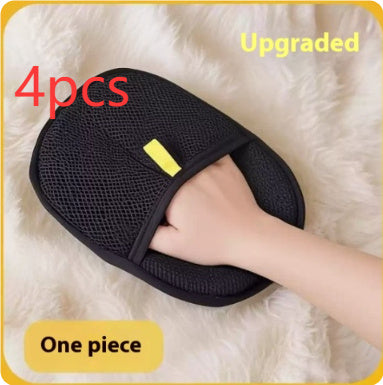 Grooming Mitt for Dogs, Cats & Rabbits – Pet Hair Remover Glove"