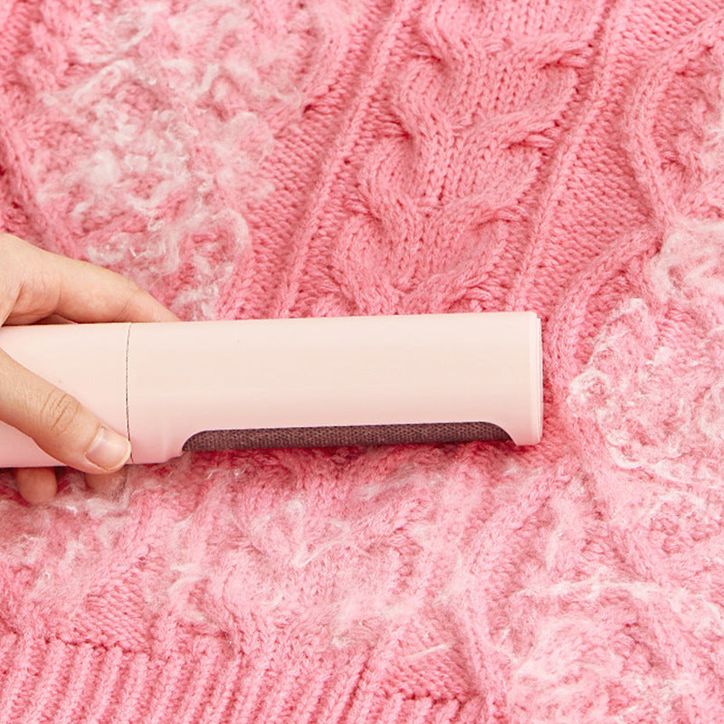 "Reusable Pet Hair Remover Brush – Self-Cleaning Lint Roller for Dogs & Cats"