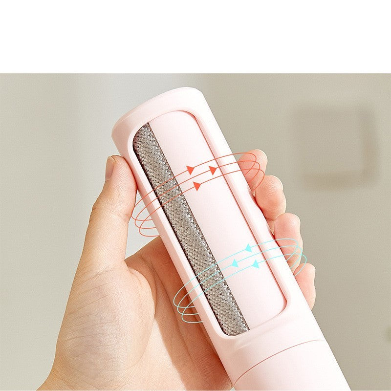 "Reusable Pet Hair Remover Brush – Self-Cleaning Lint Roller for Dogs & Cats"