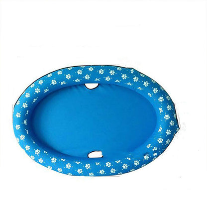 Pet Pool Float – Inflatable Dog Swimming Bed for Summer Fun