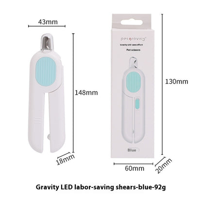 Pet LED Labor-saving Cat Nail Scissors