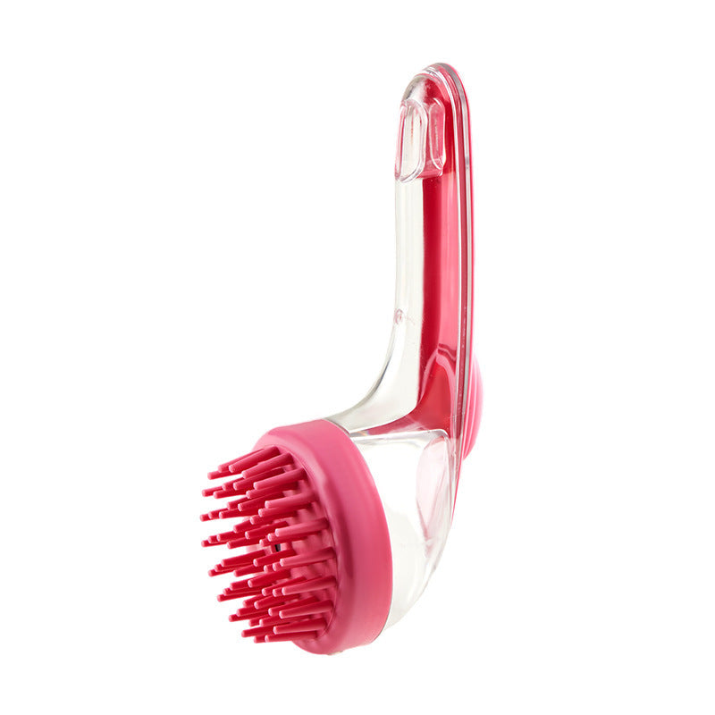 "Pet Grooming Brush for Dogs & Cats – Long Handle Bath & Cleaning Comb"