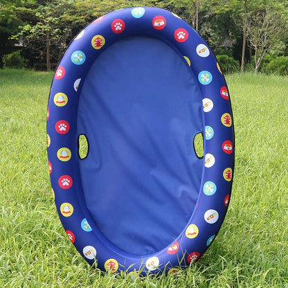 Pet Pool Float – Inflatable Dog Swimming Bed for Summer Fun