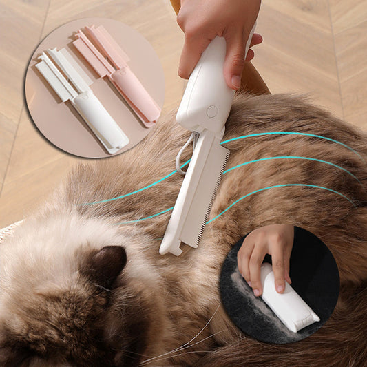 Pet Hair Remover & Massage Brush