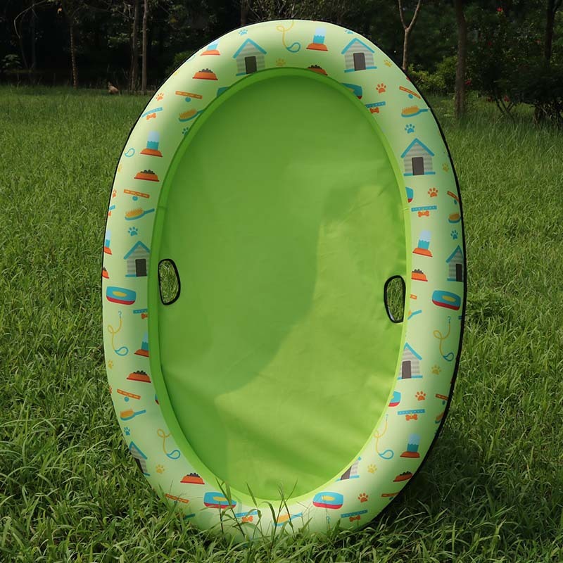 Pet Pool Float – Inflatable Dog Swimming Bed for Summer Fun