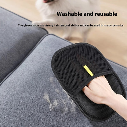 Grooming Mitt for Dogs, Cats & Rabbits – Pet Hair Remover Glove"