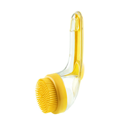 "Pet Grooming Brush for Dogs & Cats – Long Handle Bath & Cleaning Comb"
